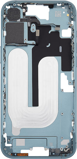 Mid-frame Housing Power Volume Button Iphone 16 Plus Eu Global Version Aftermarket Plus Teal