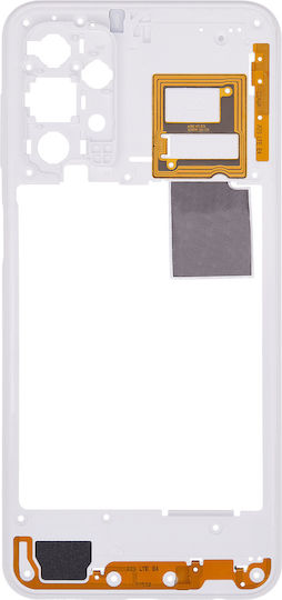 Mid-frame Housing Samsung Galaxy A23 A235 2022 White