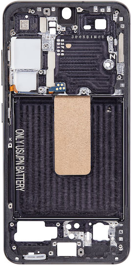 Mid-frame Housing Samsung Galaxy S23 5g Us & International Version Phantom Black