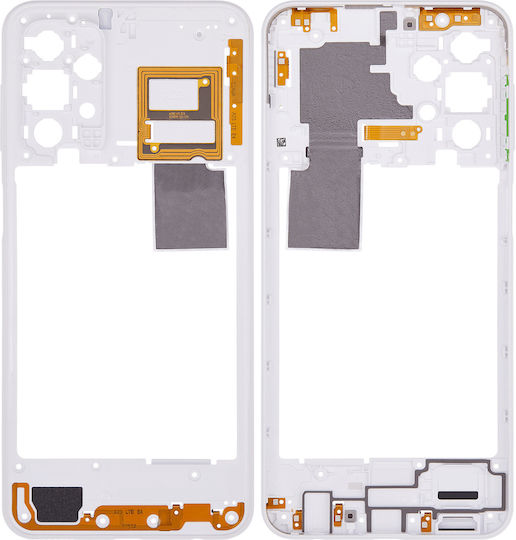 Mid-frame Housing Samsung Galaxy A23 A235 2022 White