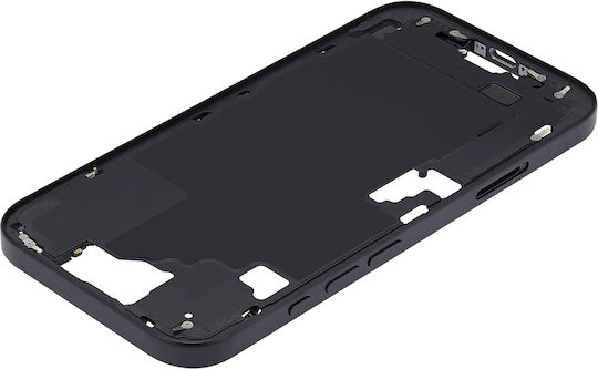 Mid-frame Housing Power Volume Button Iphone 16 Eu Global Version Aftermarket Plus Black