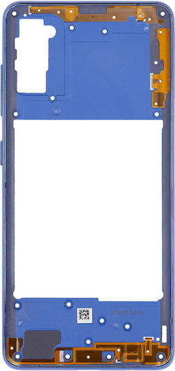 Mid-frame Housing Samsung Galaxy A41 A415 2020 Aftermarket Plus Prism Crush Blue