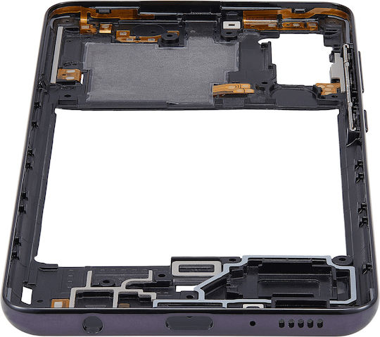 Mid-frame Housing Samsung Galaxy A41 A415 2020 Aftermarket Plus Prism Crush Black