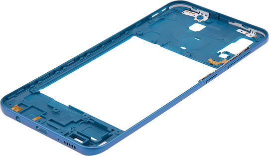 Mid-frame Housing Samsung Galaxy A30 A305 2019 Aftermarket Plus Blue