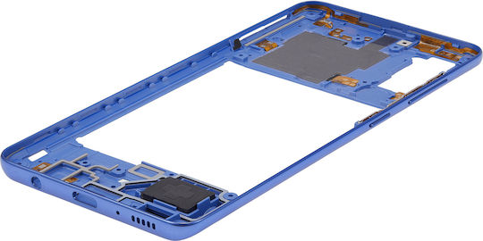 Mid-frame Housing Samsung Galaxy A41 A415 2020 Aftermarket Plus Prism Crush Blue