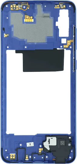 Mid-frame Housing Compatible Samsung Galaxy A70 A705 Service Pack Blue