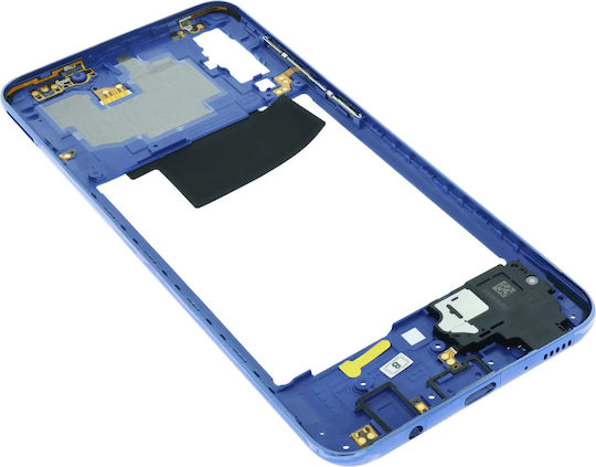 Mid-frame Housing Compatible Samsung Galaxy A70 A705 Service Pack Blue