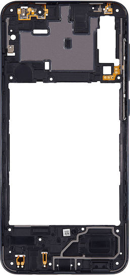 Mittleres Gehäuse Samsung Galaxy A30s A307 2019 Prism Crush Schwarz