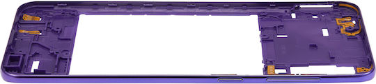 Mittleres Gehäuse Samsung Galaxy A30s A307 2019 Aftermarket Plus Prism Crush Lila
