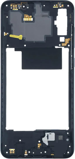 Mid-frame Housing Compatible Samsung Galaxy A70 A705 Service Pack Black