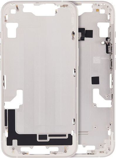 Mid-frame Housing W Small Parts Iphone 14 Eu Global Version Aftermarket Plus Starlight