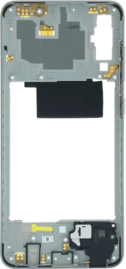 Mid-frame Housing Compatible Samsung Galaxy A70 A705 Service Pack White