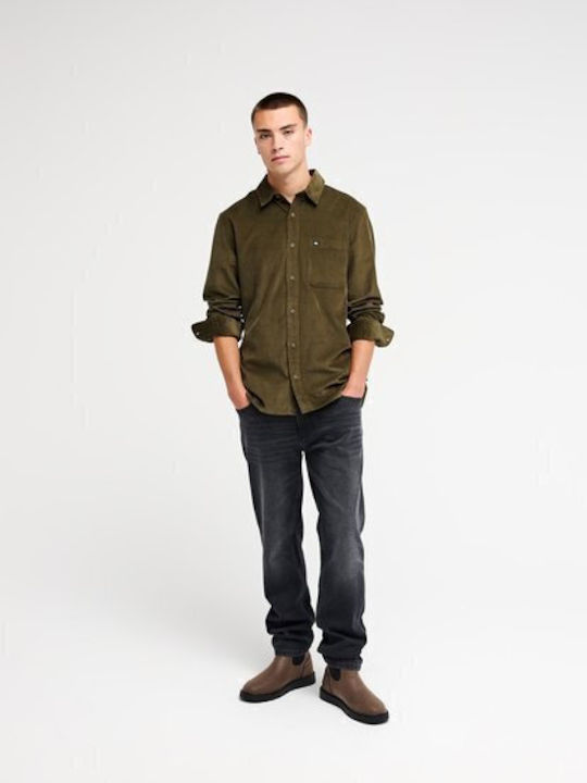 Smoke Trail Long Sleeve Corduroy Shirt Cre0