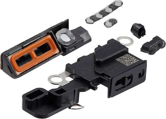 Lautsprecher Mikrofon Gitter iPhone 16 Schwarze 10er Pack