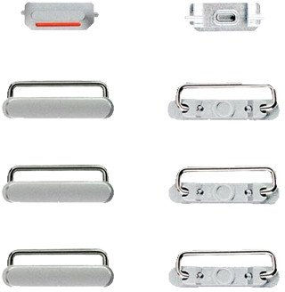 Hard Buttons Power Volume Switch Iphone 6s Plus Silver