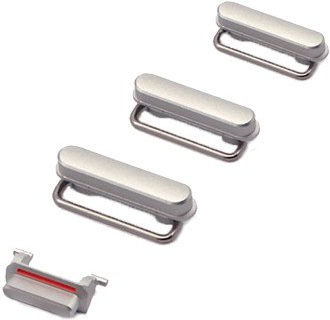 Hard Buttons Power Volume Switch Iphone 6s Plus Silver