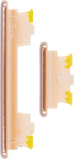 Harte Tasten Ein/Aus Lautstärke Samsung Galaxy A73 A735 2022 Pfirsich