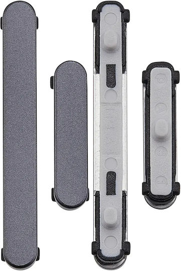 Hard Buttons Power Volume Samsung Galaxy S25 Ultra Titanium Black