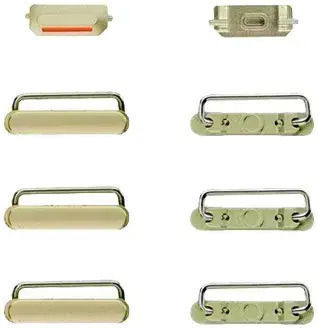 Harte Tastaturen Power Volume Schalter Iphone 6 6 Plus Gold