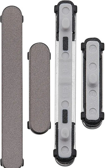 Hard Buttons Power Volume Samsung Galaxy S25 Ultra Titanium Gray