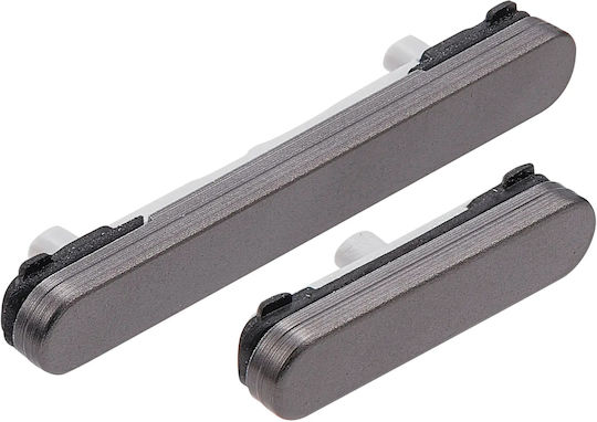 Hard Buttons Power Volume Samsung Galaxy S25 Ultra Titanium Gray