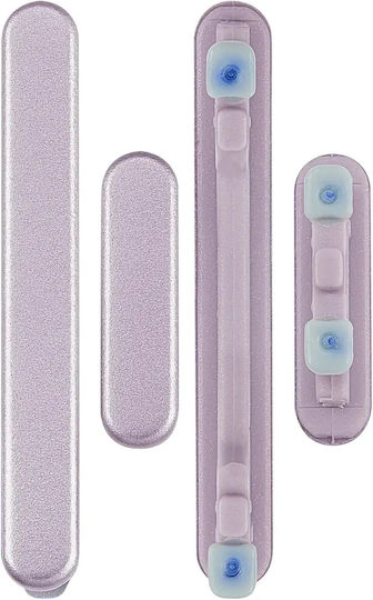 Твърди Бутоните За Захранване И Регулиране На Звук Samsung Galaxy A35 5g A356 2024 Премиум Лилав