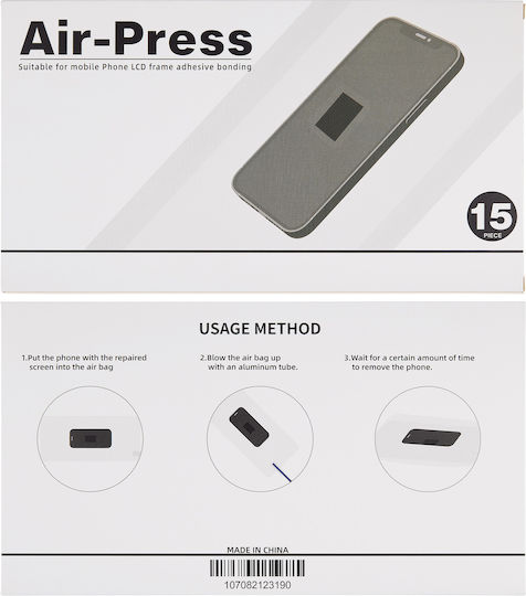 Air-press Mobile Phone Lcd Frame Adhesive Bonding 15 Pack