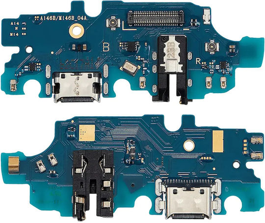 Charging Port Headphone Jack Samsung Galaxy A14 5g A146b/f 2023 International Version Premium