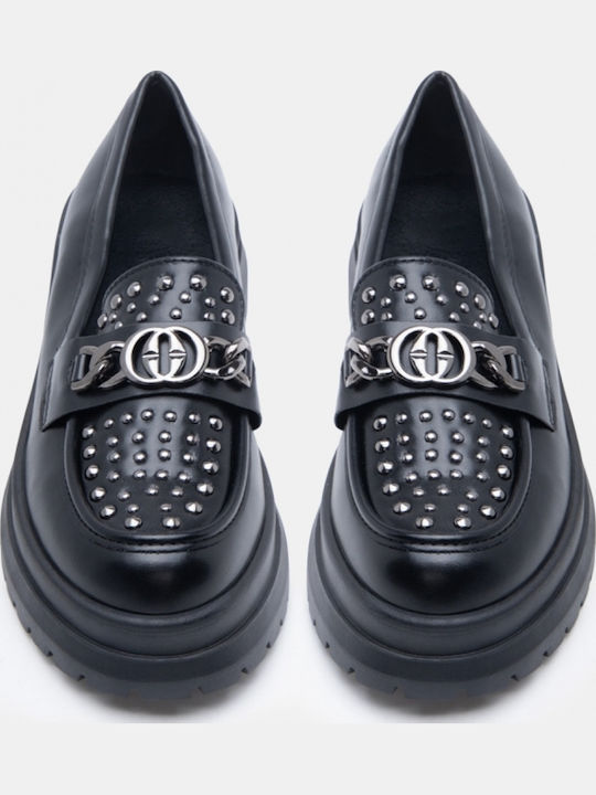 Mocasini Dama Loafers Negru