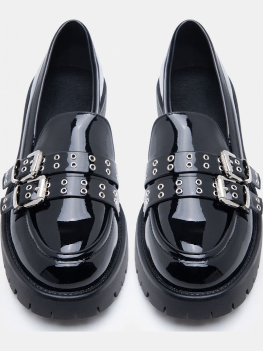 Women's Loafers In Black Colour