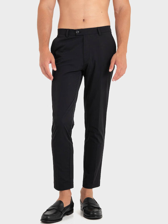 Мъжки Панталон Relaxed Fit Черен