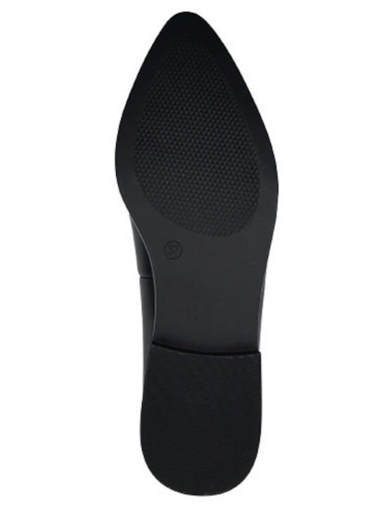 Pantofi cu toc ascuțite negre