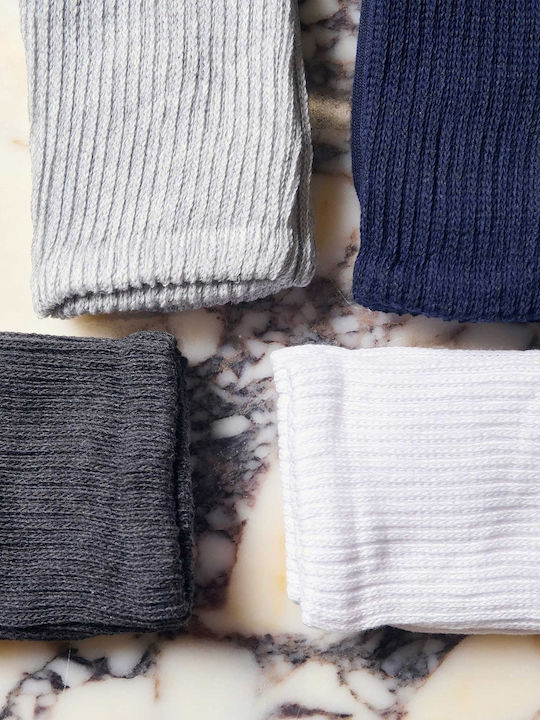 Rock Club Mehrfarbige Socken Ohne Gummizug Set Aus 4 Paaren Größe 36-40