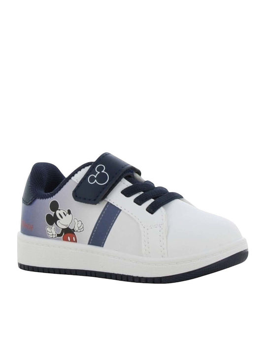 Sneaker Kids Sneakers Anatomic With Hoop & Loop Closure White