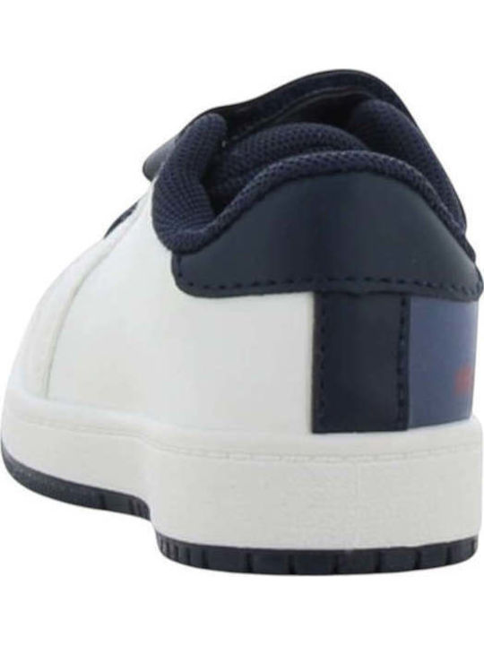Sneaker Kids Sneakers Anatomic With Hoop & Loop Closure White