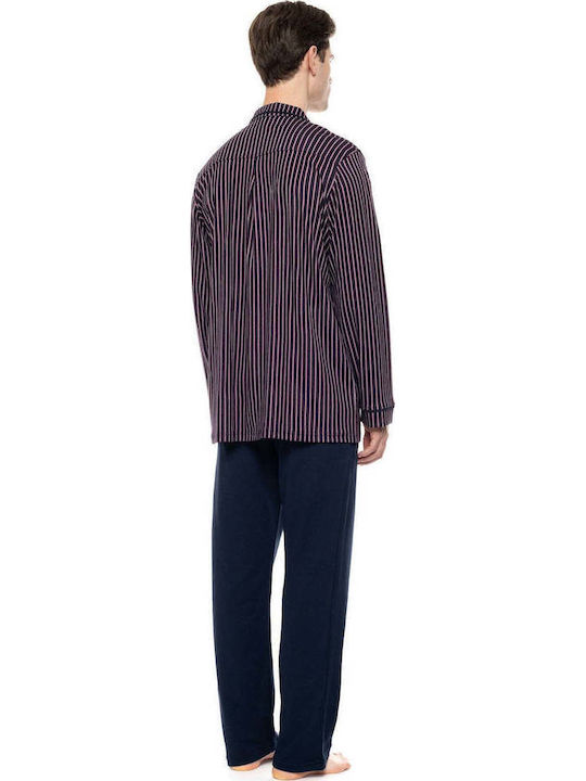 Ulisse Winter Men's Pyjamas Blue