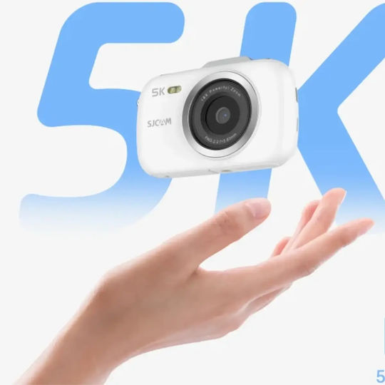 SJCAM ZV100 Compact Φωτογραφική Μηχανή 80MP Οπτικού Ζουμ 16x Μαύρη