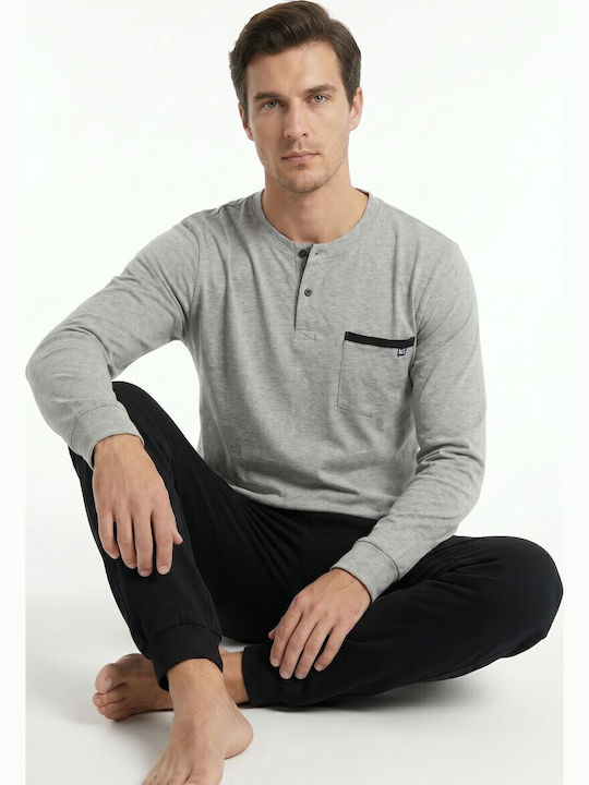 Nina Club Winter Men's Pyjamas Grey