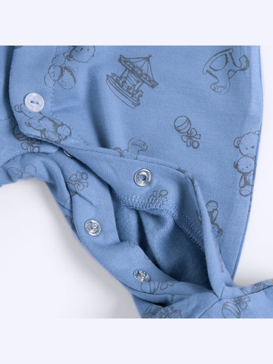 Chicco Blauer Baby-Strampler 102383-026-3-6M