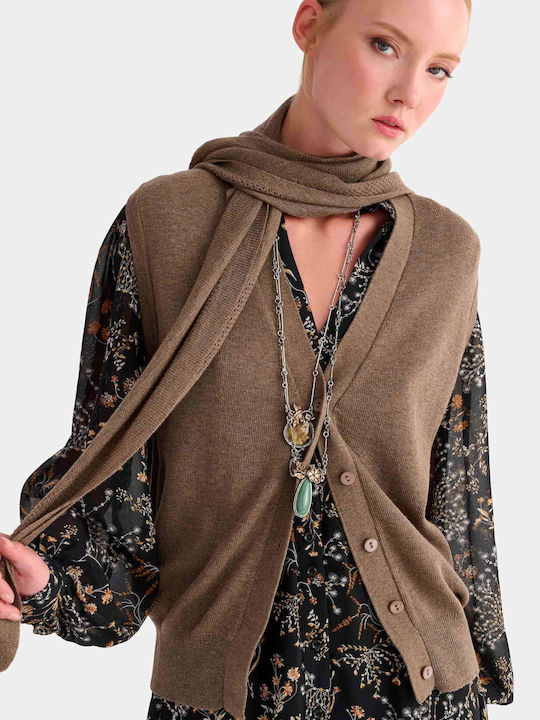 Women's Beige Vest