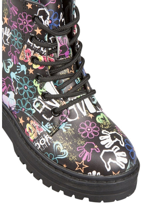 Kids Multicolour Ankle Boots