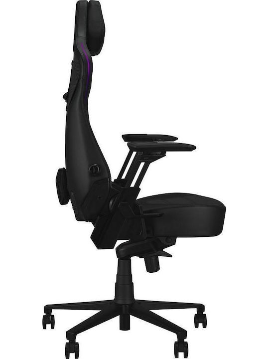 Asus ROG Gaming Stühle aus Künstliches Leder mit Verstellbare Armlehnen und RGB-Beleuchtung Schwarze