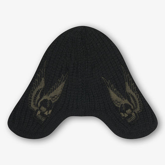 Beanie Unisex Knitted Beanie in Black Colour