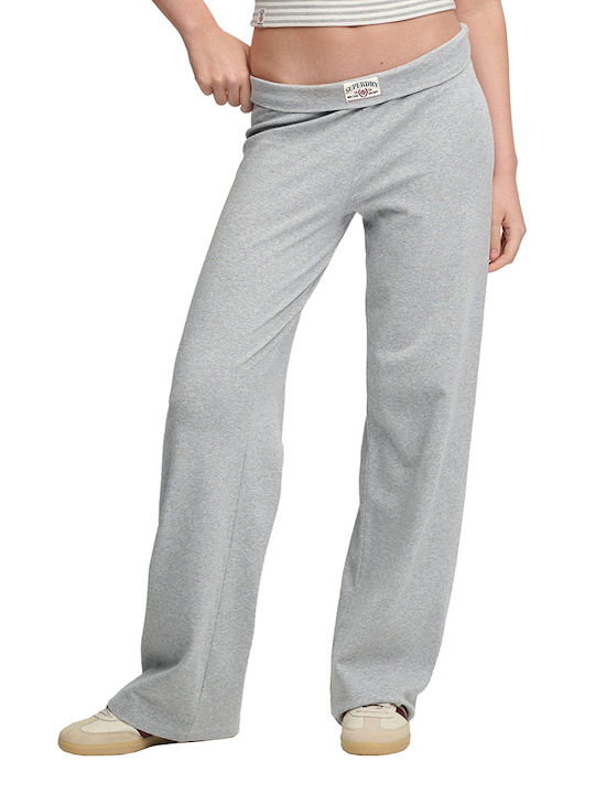 Pantaloni de trening cu elastic tabac maro