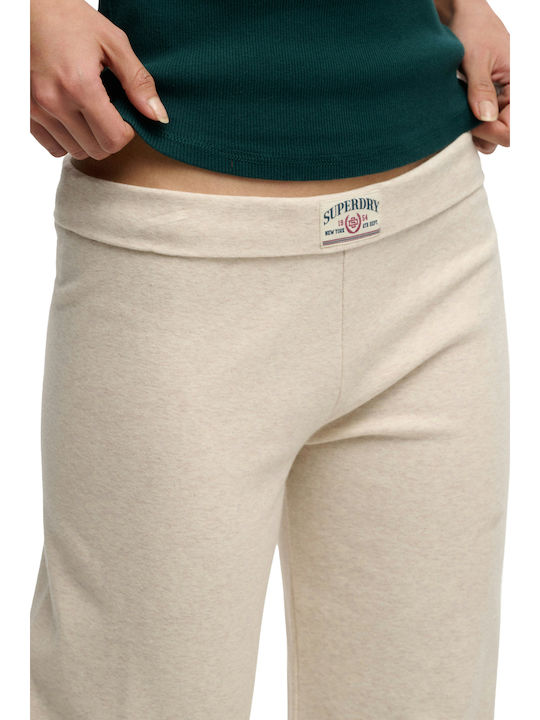 Damen Jogginghose Mlj/oat Beige Marl