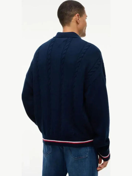 Ανδρική Ζακέτα Πλεκτή Dark Blue