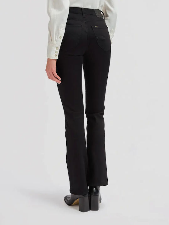Breese Women's Flared Black Jean Pants
