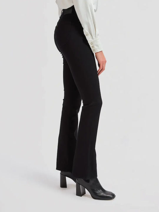 Breese Women's Flared Black Jean Pants