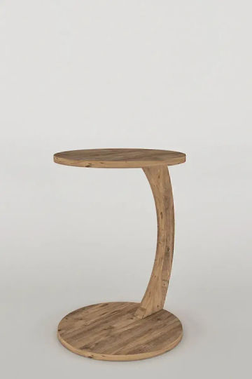 Bedside Tables Made of Solid Wood Beige 2 Pieces 38x38x38cm