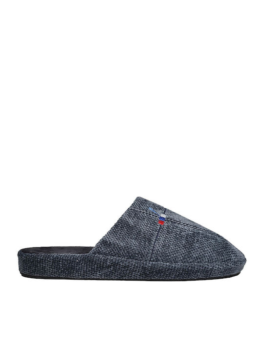 Men's Slippers With Fleece Grey Anatomical